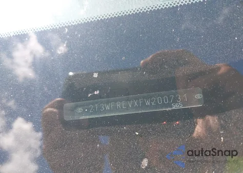 2015 Toyota Rav4 Xle из США, поврежденный, VIN 2T3WFREVXFW200731